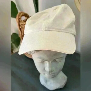 Off White Madewell Hat made from 100% Organic Cotton Leather